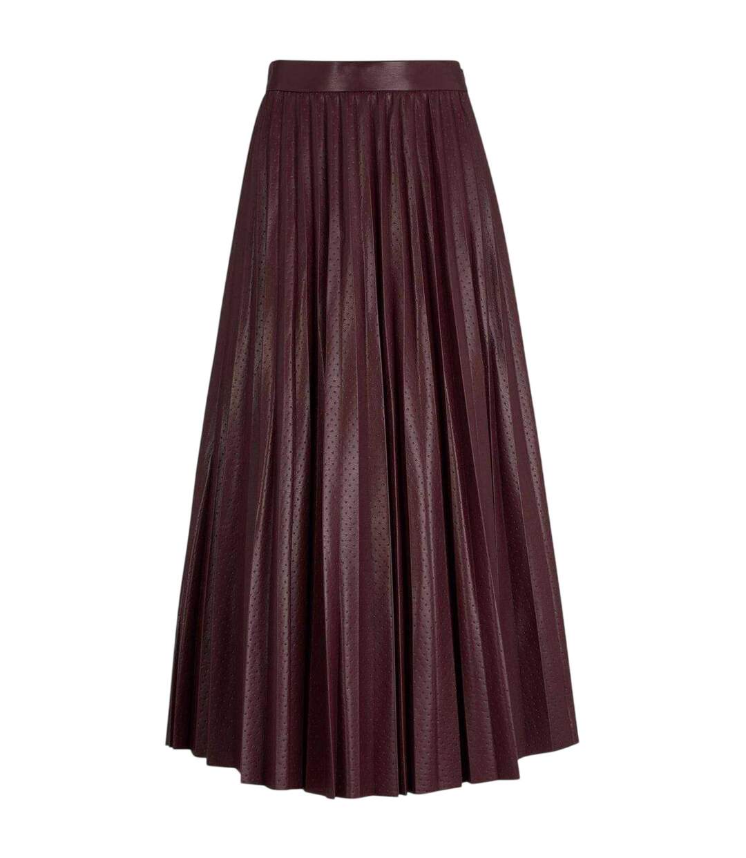 Jupe Mi-longue Veplika Femme Rouge Boss-2