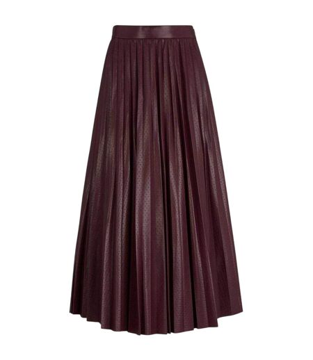 Jupe Mi-longue Veplika Femme Rouge Boss