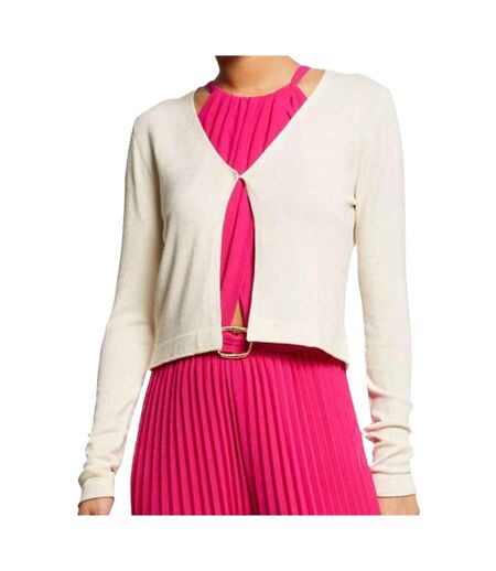 Gilet blanc femme morgan mzina - s