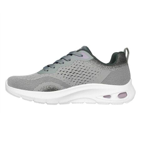 Womens/ladies Bobs Trainers Slate Skechers