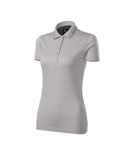 Polo Grand Femme Gris Argenté Malfini