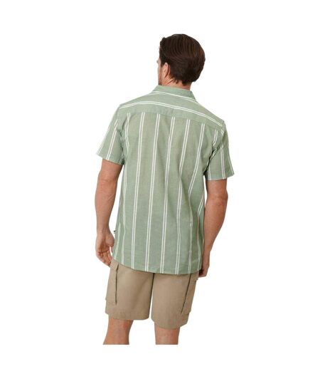 Chemise Décontracté Motif/style À Rayures Homme Kaki Saltwell