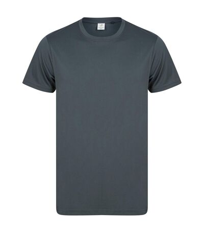 Tombo Mens Performance Recycled T-Shirt (Charcoal)