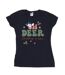 Disney T-shirt en coton Femmes/Dames Bambi Oh Deer (Bleu marine) - UTBI10279-1