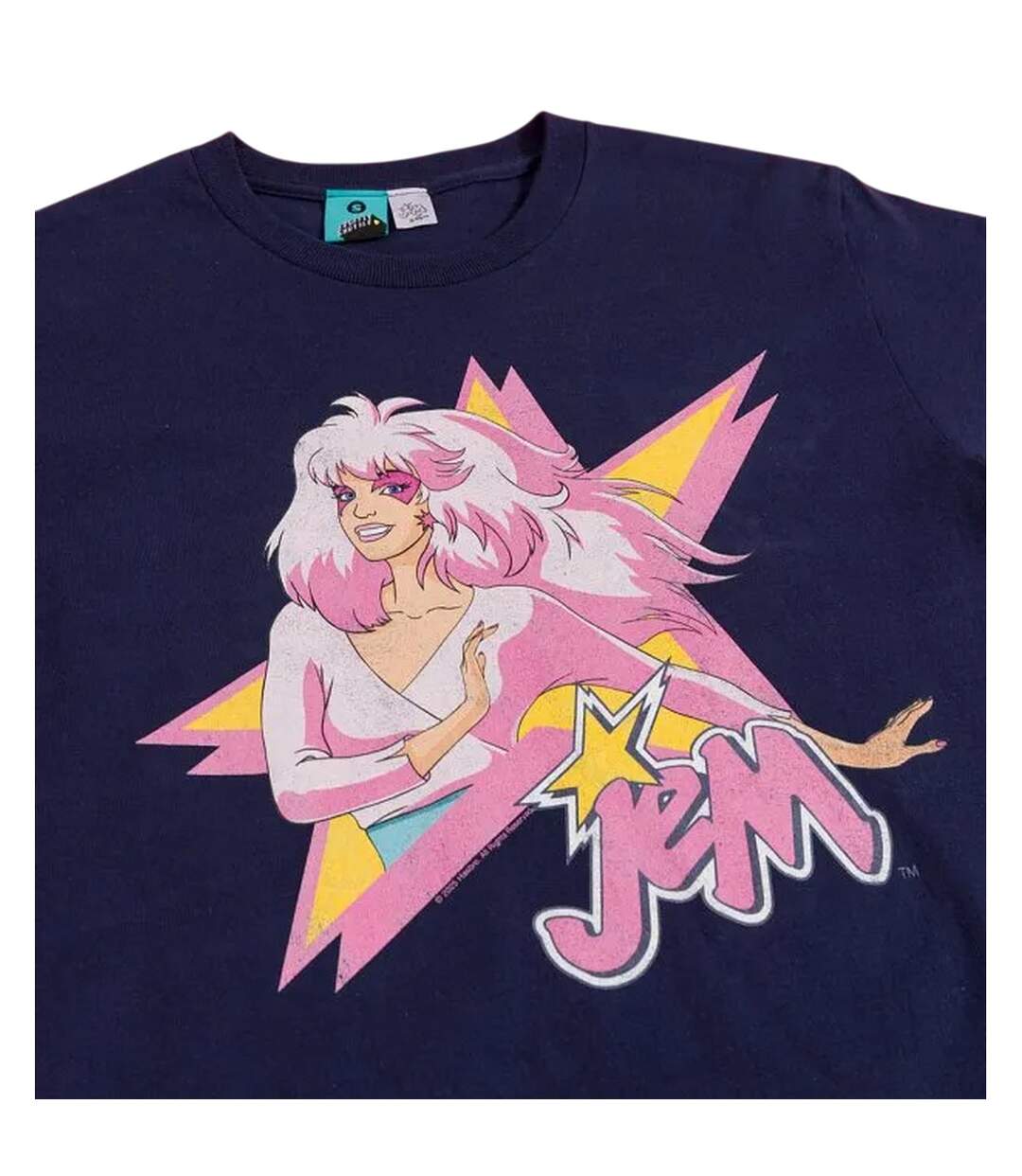T-shirt Adulte Bleu Jem And The Holograms-3