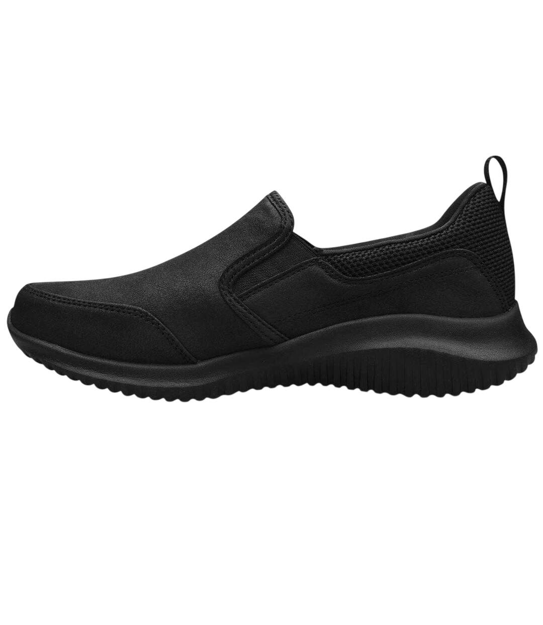 Mens Ultra Flex 3.0 Smooth Step Trainers Black Skechers-3