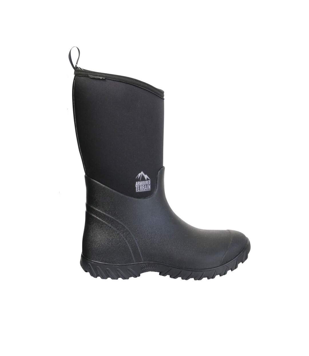 Womens/ladies yard boots black Hy