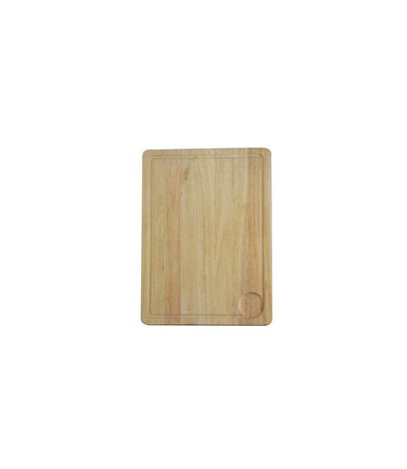Rubberwood chopping board 30 x 40cm large one size one colour Universal Textiles