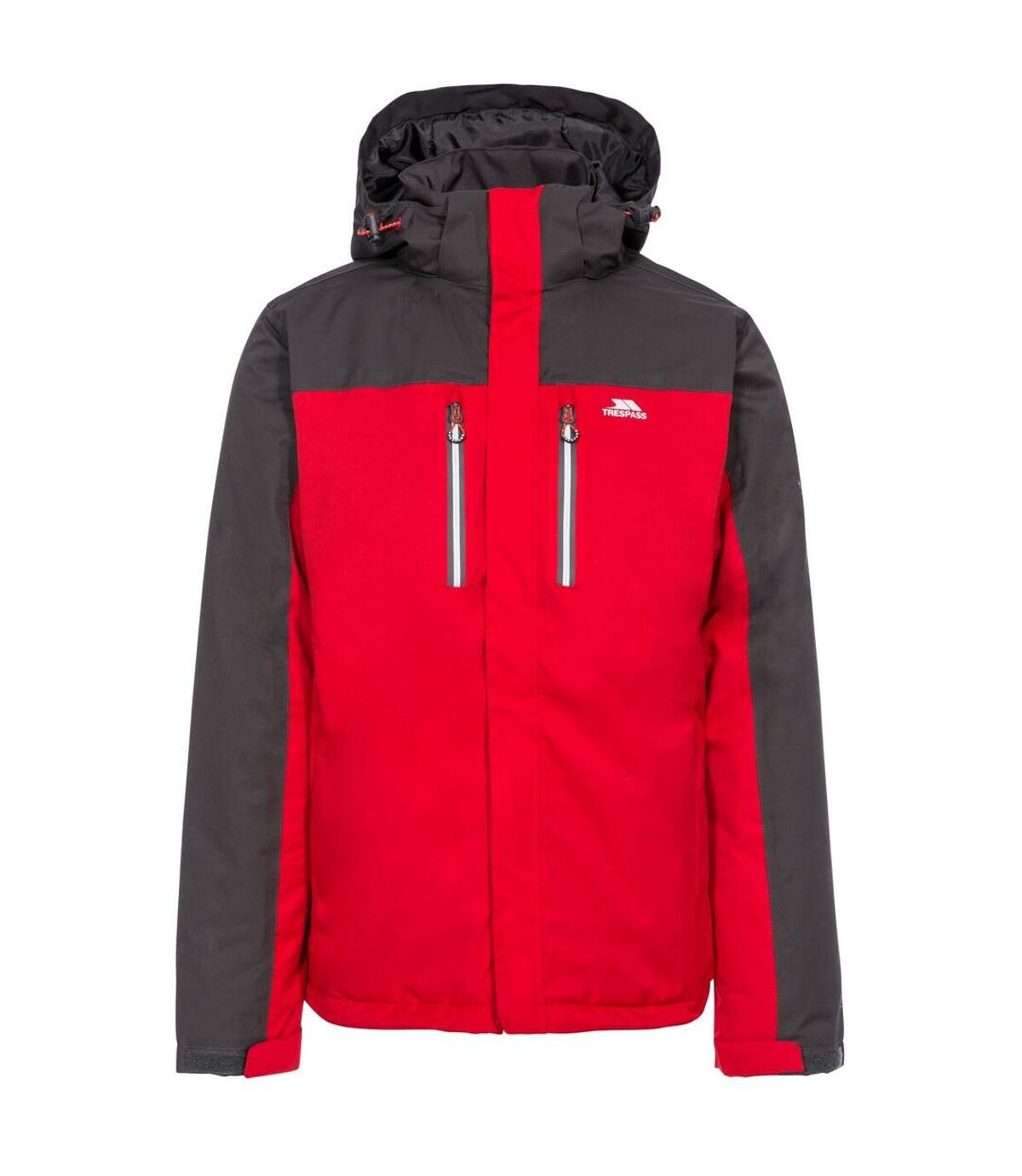 Trespass Mens Tolsford Waterproof Jacket (Red)