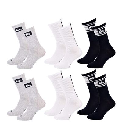 Chaussettes QUIKSILVER REGULAR CREW - Pack de 6