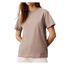 T-shirt Marron Femme Calvin Klein Jeans Nano - L-1