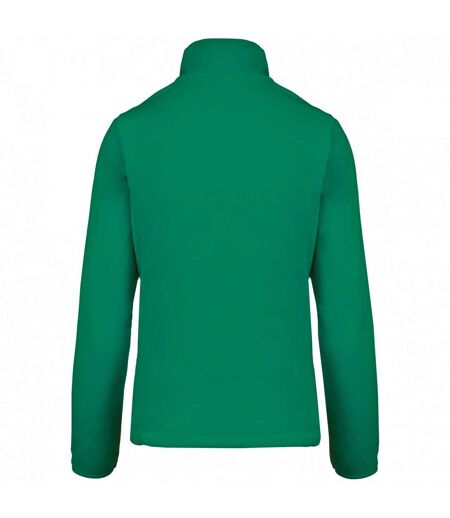 Womens/ladies maureen microfleece jacket kelly green Kariban