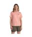 T-shirt Manches Courtes Motif/style Marguerite Malibo Femme Corail Clair Floral Craghoppers-2