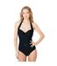 Maillot de bain 1 pièce femme noir Gorgeous