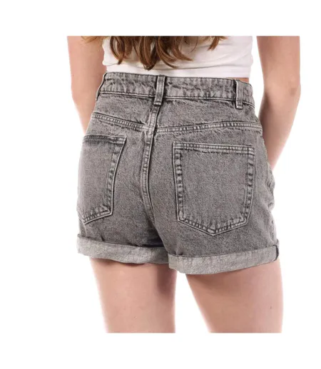 Short en jean gris femme jennyfer ladies