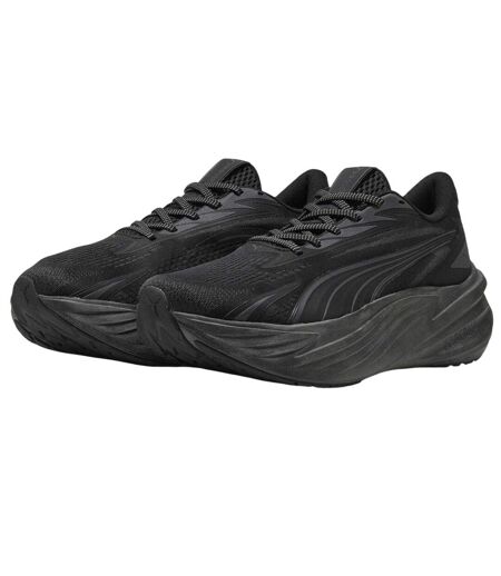 Mens Pro Running Trainers Triple Black Puma