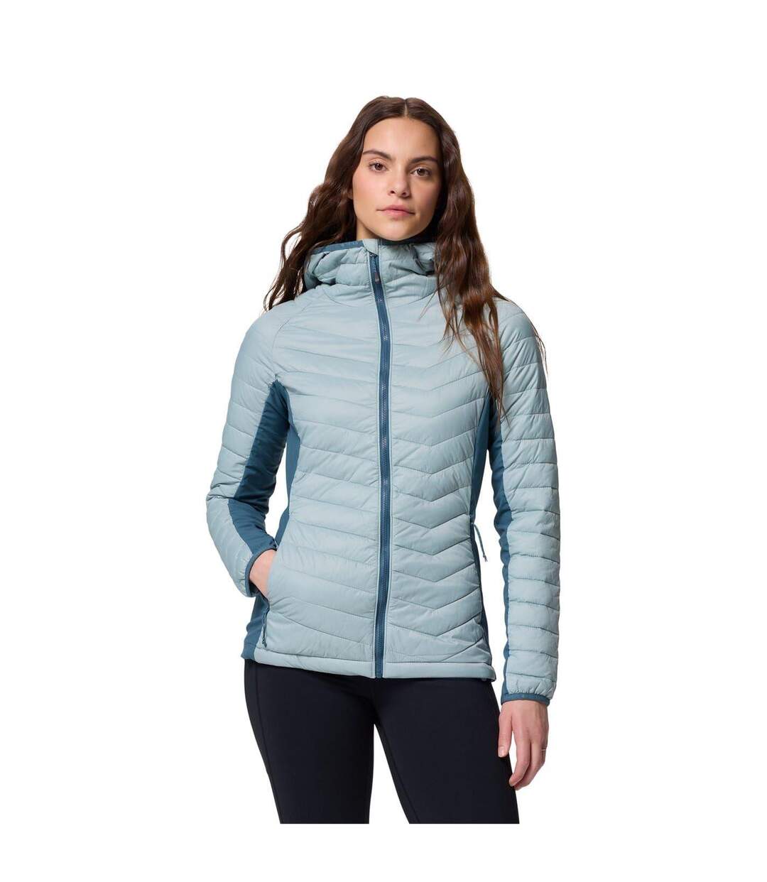 Veste Hybride Powder Pass Femme Bleu Columbia-2