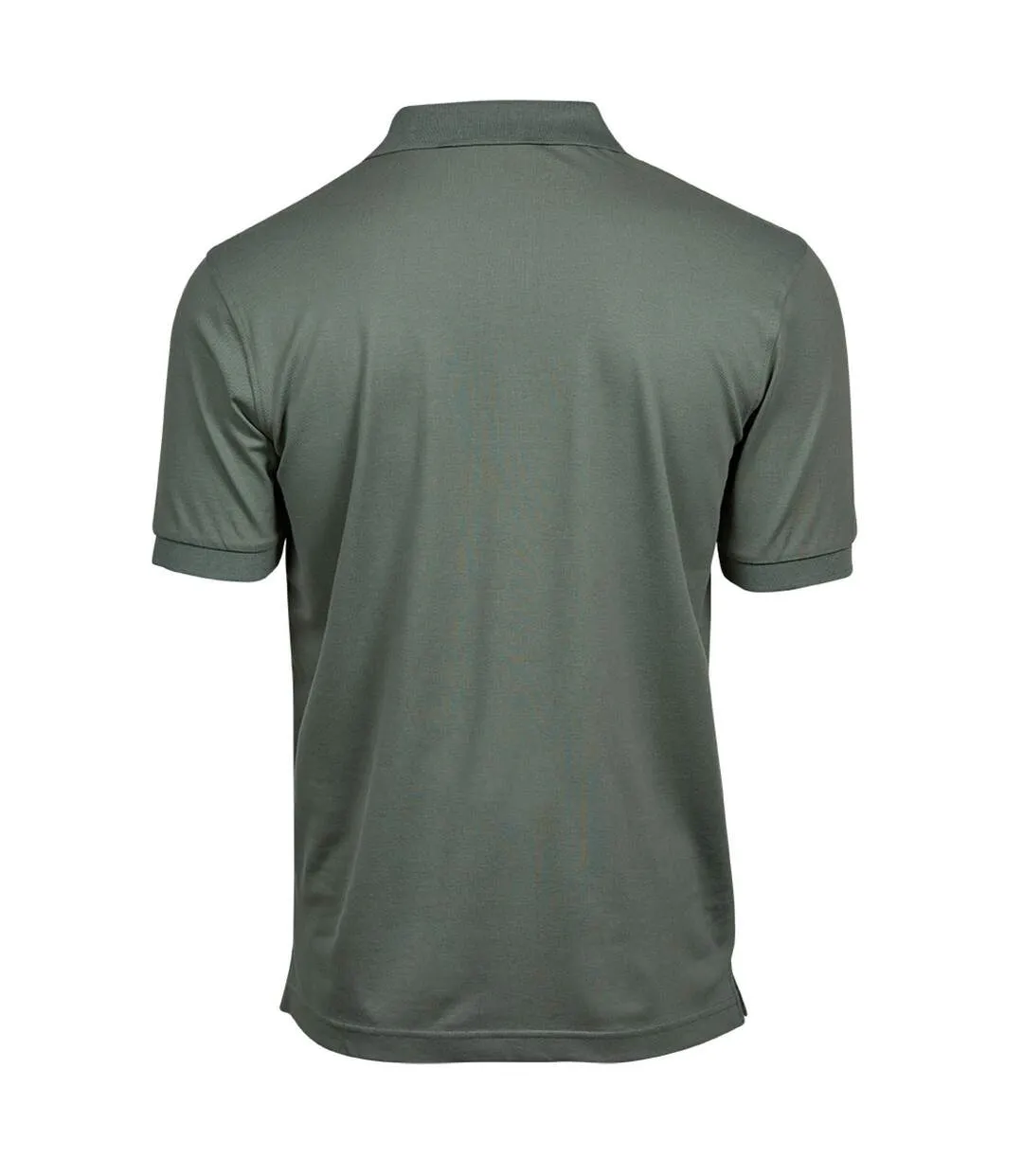 Mens Luxury Stretch Polo Shirt Leaf Green Tee Jays-2