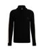 Mens Regular Raglan Jumper Black Boss-2