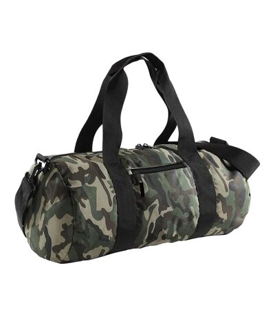 Bagbase Camouflage Barrel / Duffel Bag (20 Liters) (Pack of 2) (Jungle Camo) (One Size)