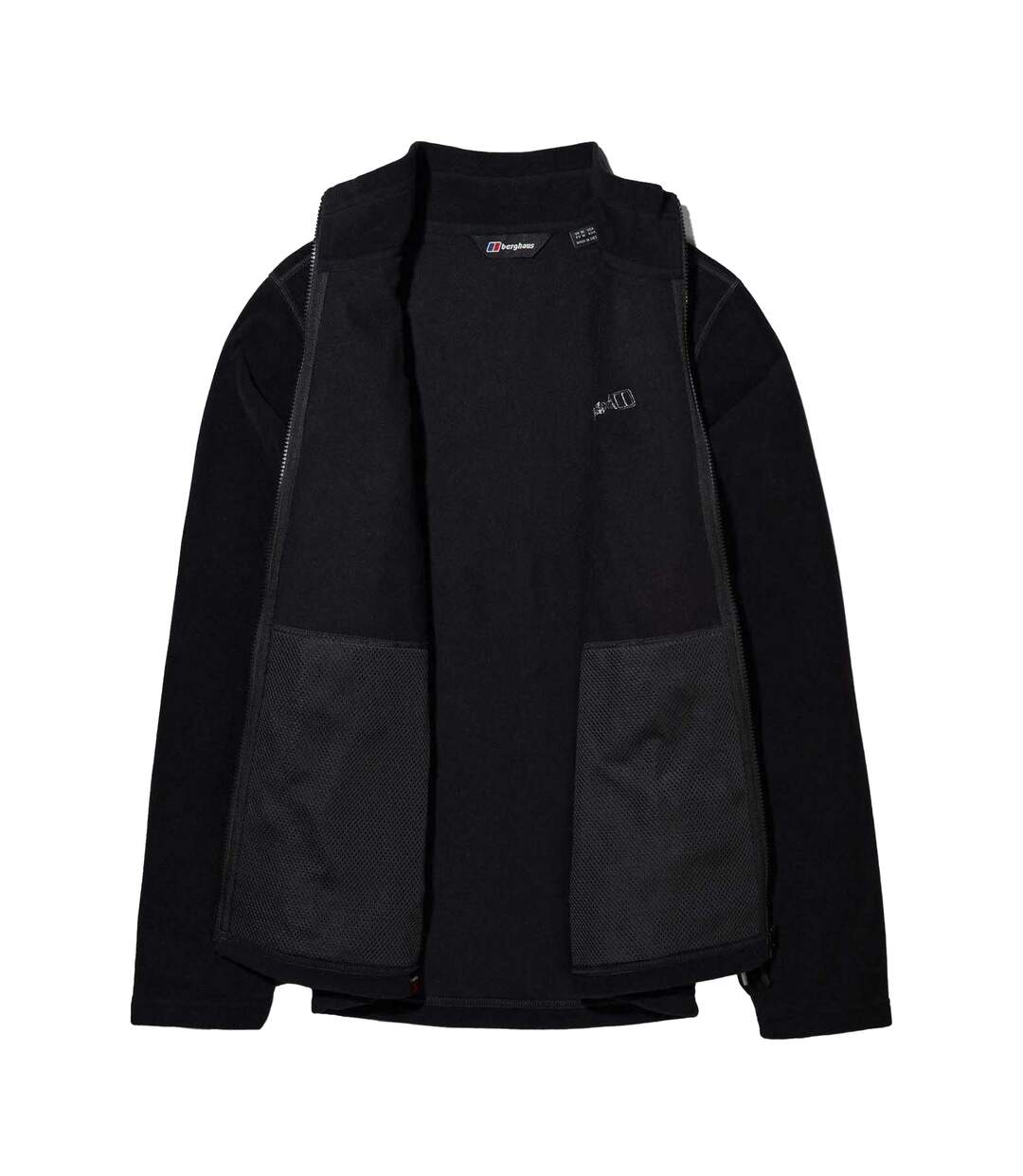 Mens Prism Micro Interactive Polartech Fleece Jacket Black Berghaus-3