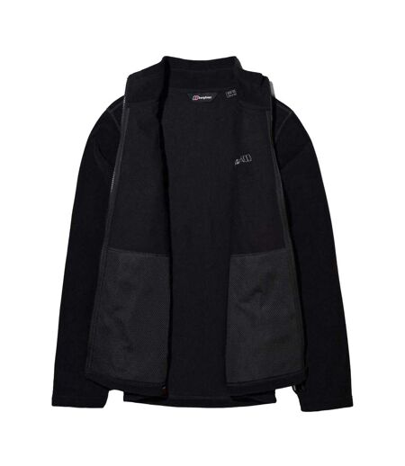 Mens Prism Micro Interactive Polartech Fleece Jacket Black Berghaus
