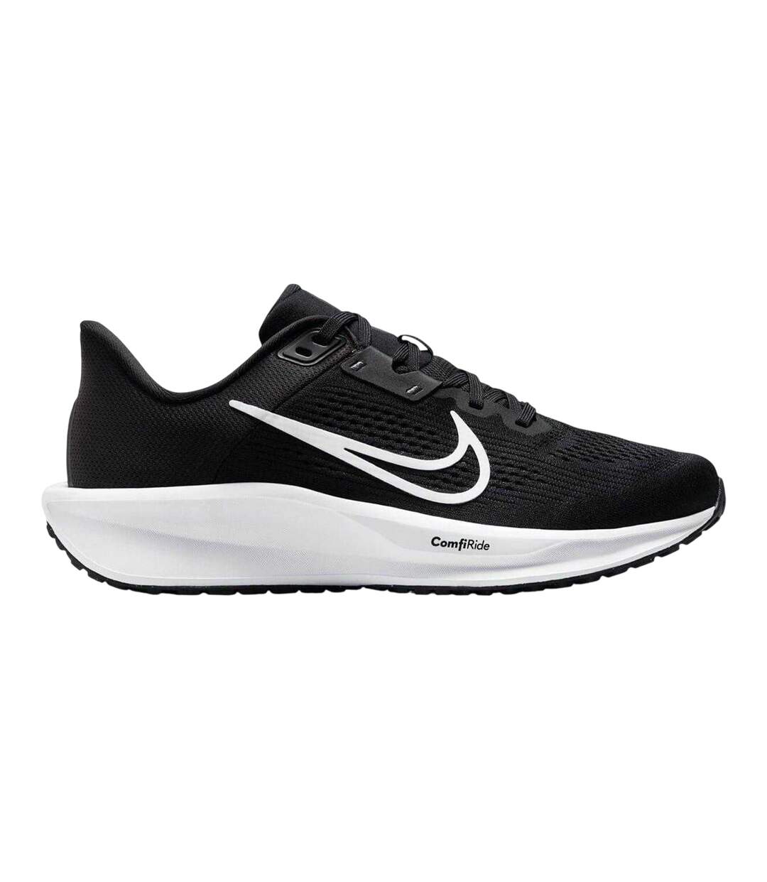 Womens/ladies Quest 6 Running Shoes Black White Nike-4