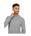 Pull Manches Longues Homme Gris Pâle Chiné Brave Soul-4