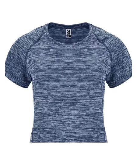 T-shirt Austin Femme Bleu Marine Chiné Bleu Roly