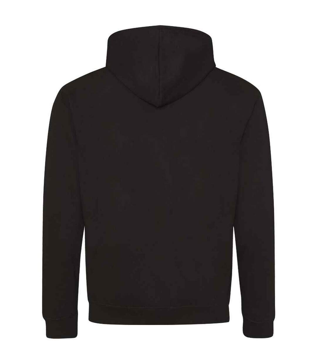 Veste à capuche varsity homme noir vif / rouge feu Awdis