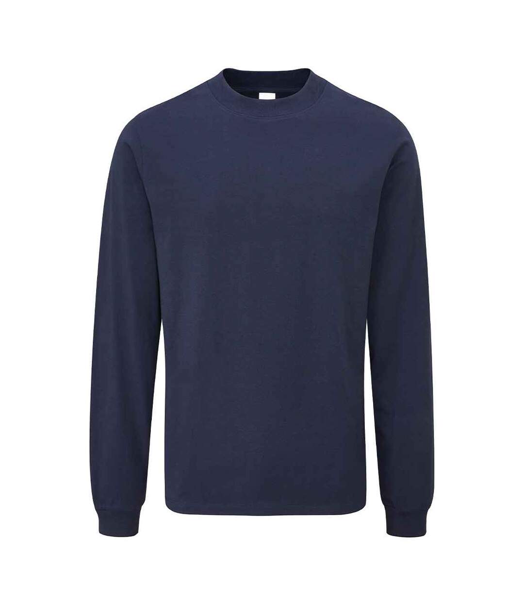 T-shirt Manches Longues Essential Adulte Bleu Marine Mantis-1