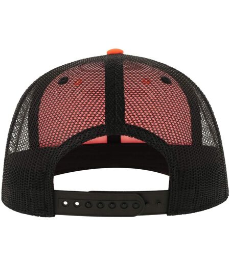 Casquette trucker adulte orange / noir Atlantis