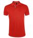 Polo manches courtes - homme - 00574 - orange foncé