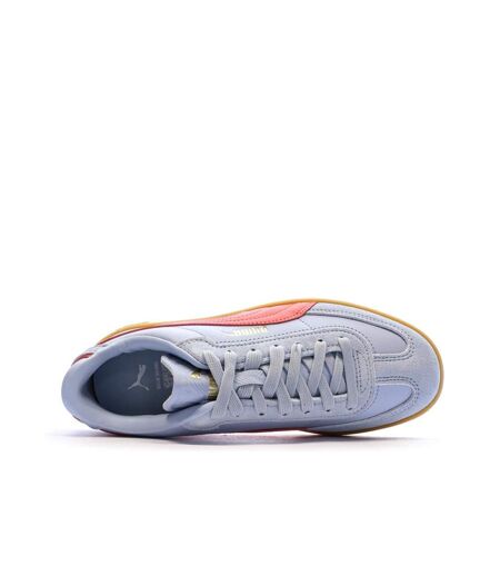 Baskets violette/orange mixte puma club ii era