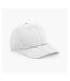 Beechfield Unisex Adult Urbanwear 6 Panel Snapback Cap (White) - UTRW8019