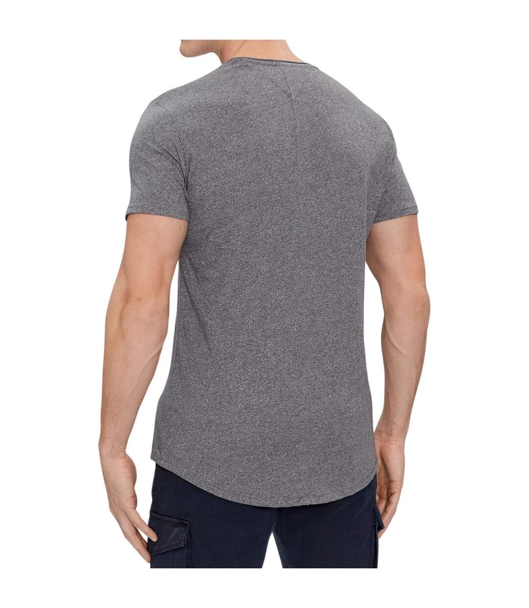 T-shirt Motif/style Logo Homme Gris Tommy Jeans-3