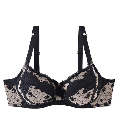 Soutien-gorge grand maintien noir Panache