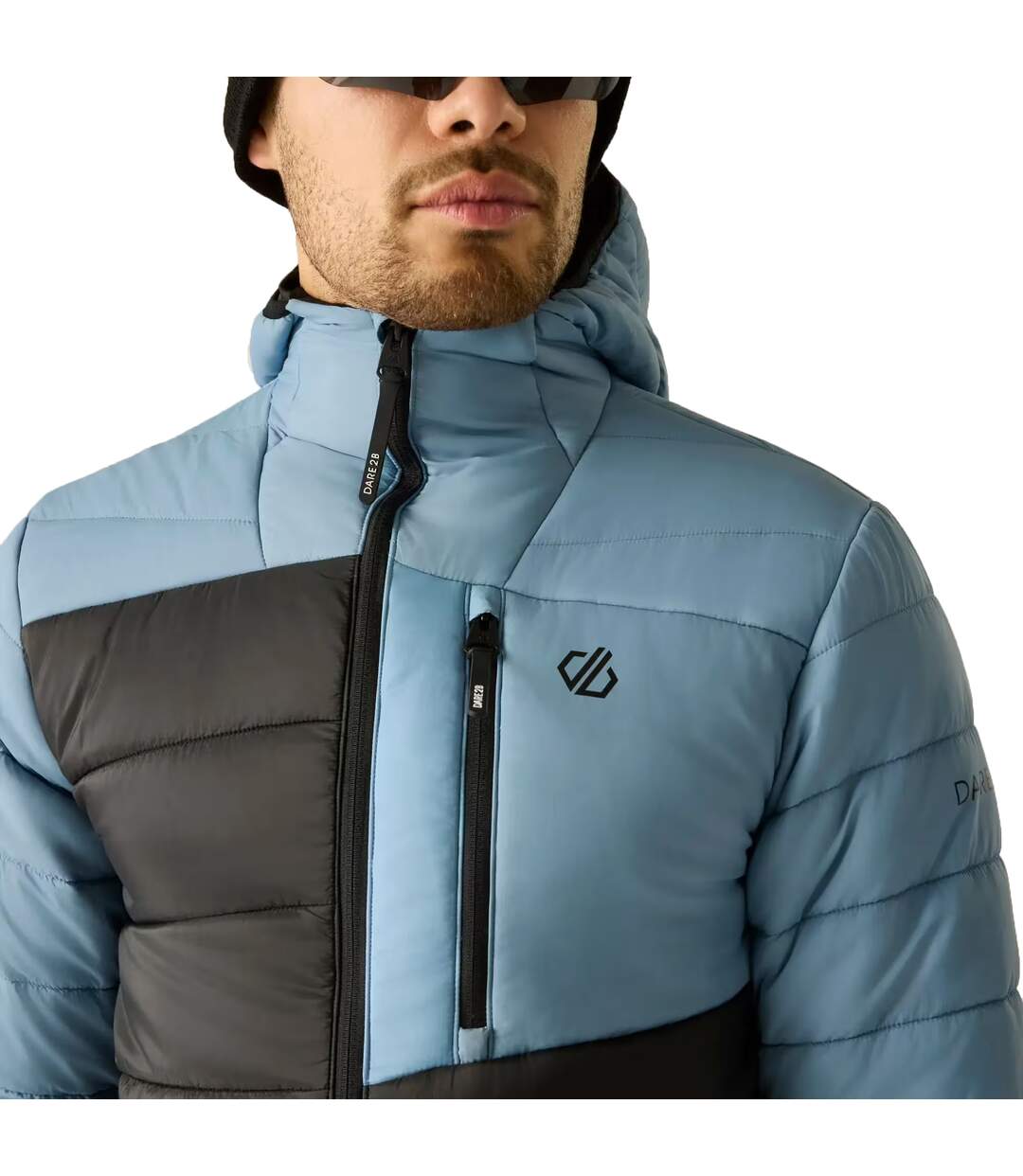 Doudoune Aero Fuse Homme Vieux Bleu Noir Dare 2B-4