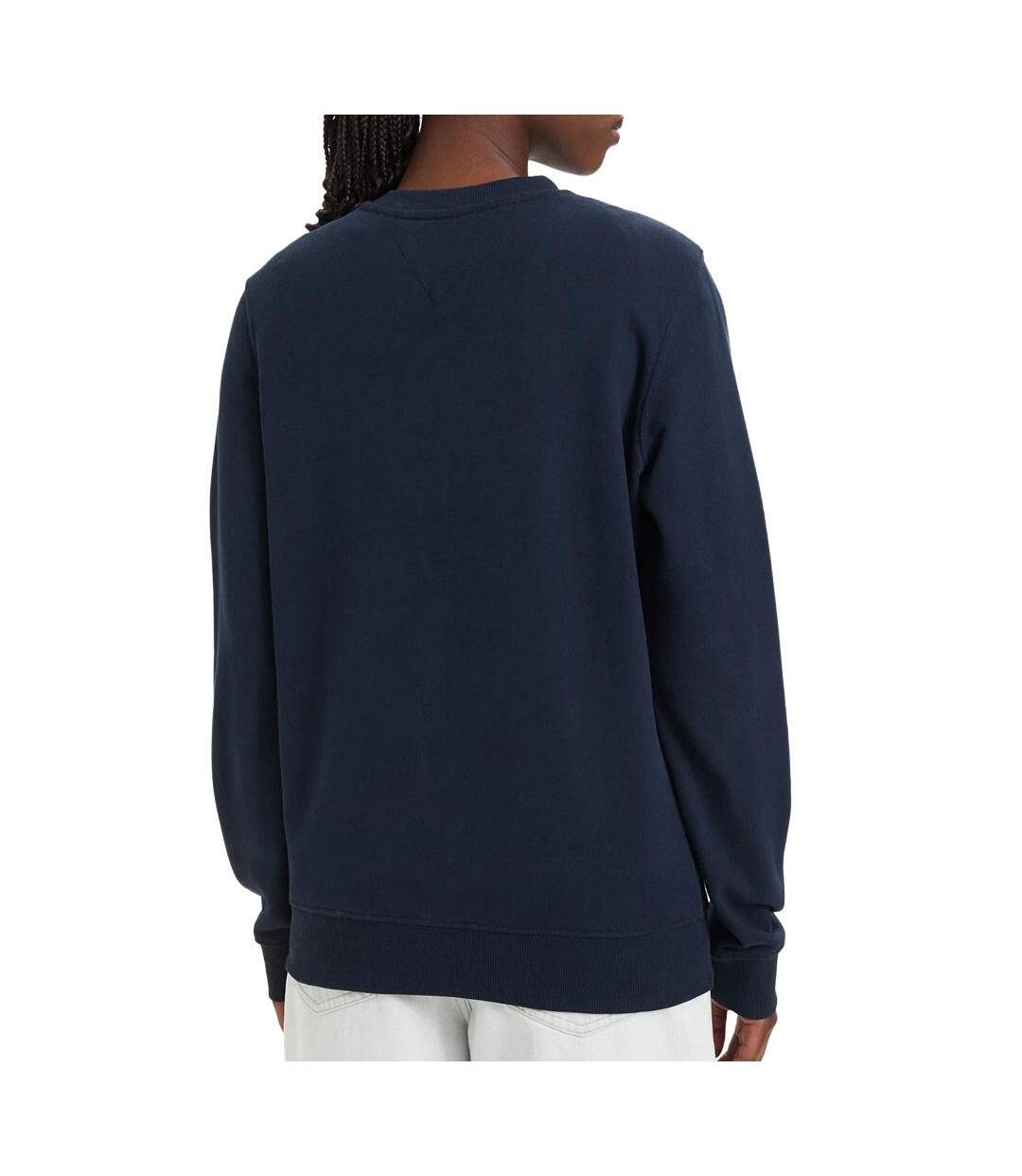 Sweat marine femme tommy hilfiger dw0dw22829-2