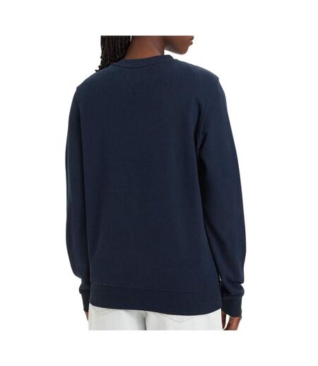 Sweat marine femme tommy hilfiger dw0dw22829