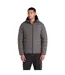 Mens Light Cloud Cosi Hooded Marl Padded Jacket Khaki Green Animal-4