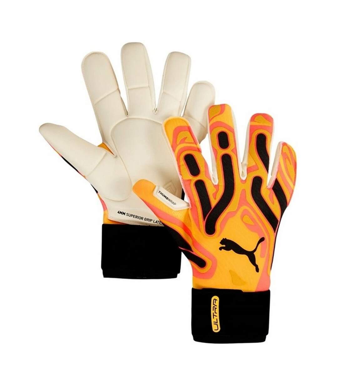 Gants De Gardien De But Ultra Ultimate Hybrid Adulte Orange Puma-2
