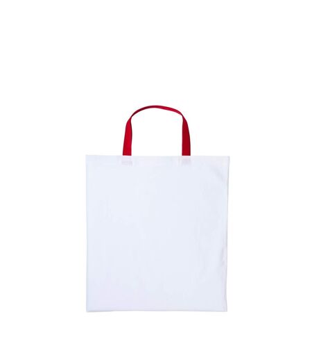 Tote Bag Varsity Taille Unique Blanc Rouge Nutshell