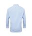 Chemise Gingham Homme Bleu Clair Blanc Premier-2
