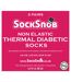 3 Pk Ladies Non Elastic Thermal Diabetic Socks