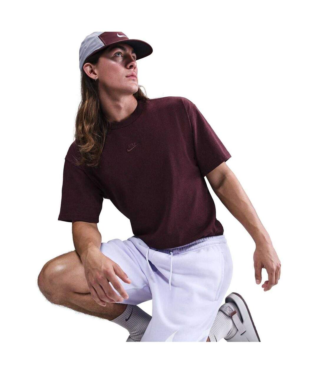 Short De Jogging Club Homme Lilas Améthyste Nike-1