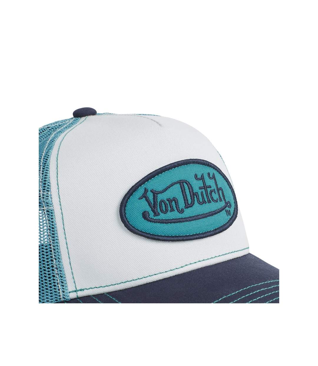 Casquette Trucker avec filet Blu Camouflage Vondutch-3