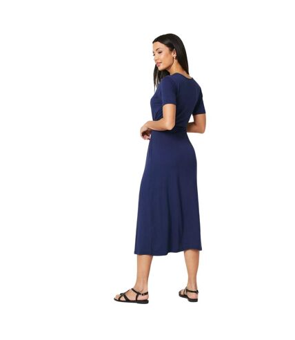 Robe t-shirt femme bleu marine Principles