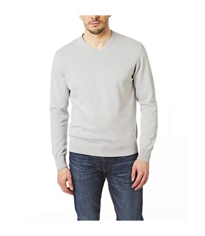 Pull homme gris clair CastlePoint