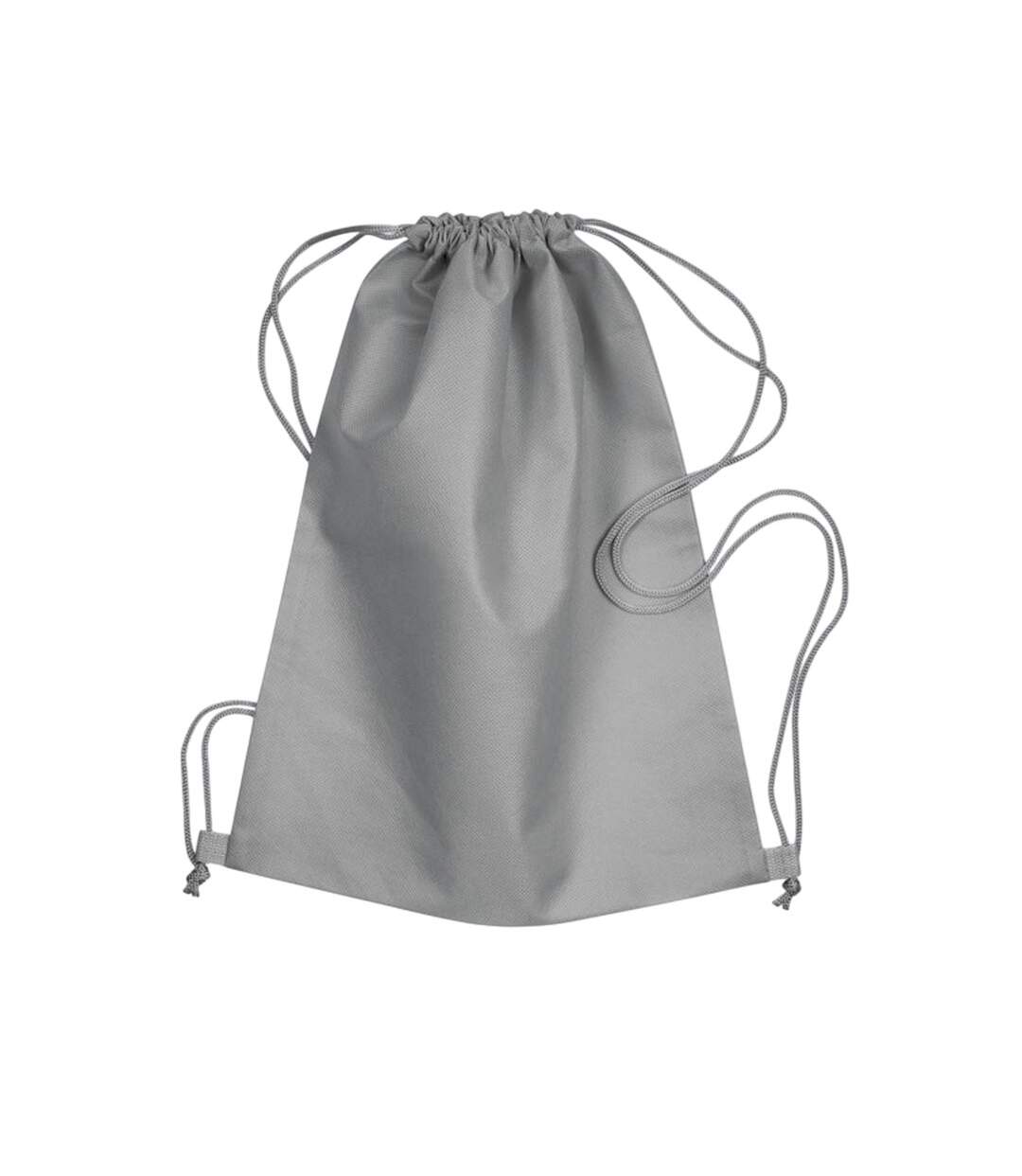 Daffy Non-woven Drawstring Bag One Size Grey MidOcean-1